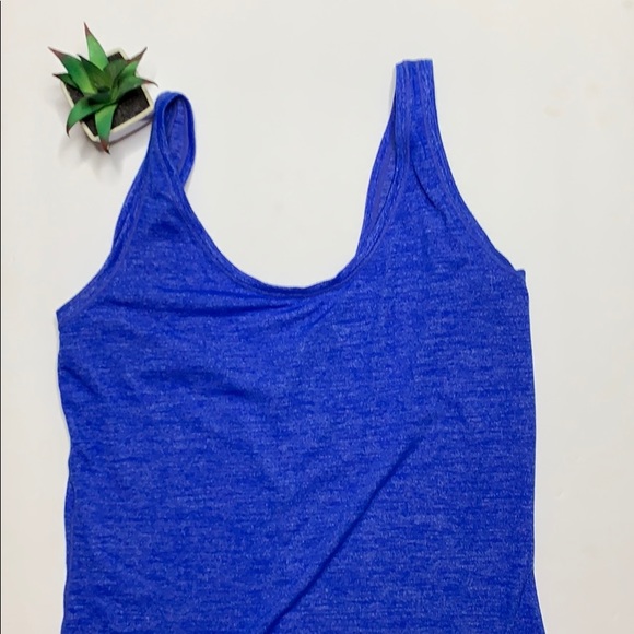 🌵Athleta workout athletic tank Blue Space dye - Picture 1 of 5